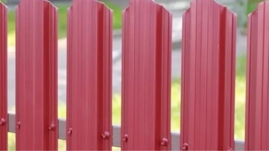 П-образный штакетник 0